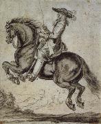Abraham Jansz Van Diepenbeeck William duke of Newcastle, to horse oil painting reproduction